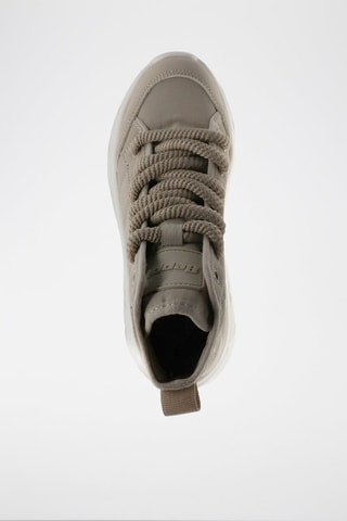 Tenis altos - Blanco y beige