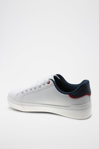Zapatillas - Blanco y azul marino