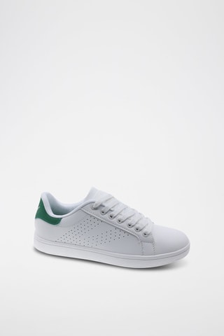 Zapatillas - Blanco y verde