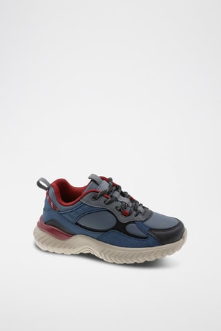 Zapatillas - Rojo, azul y gris