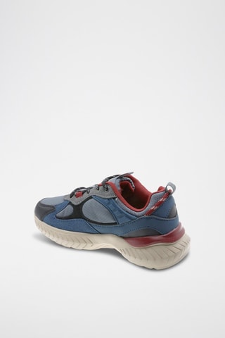 Zapatillas - Rojo, azul y gris