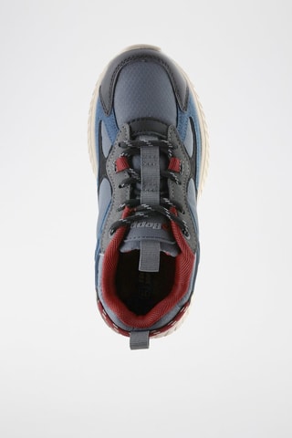 Zapatillas - Rojo, azul y gris