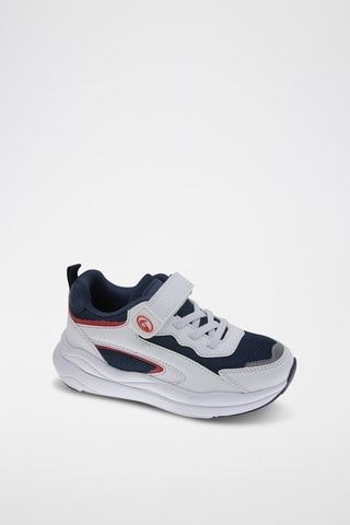 Zapatillas - Blanco y azul marino