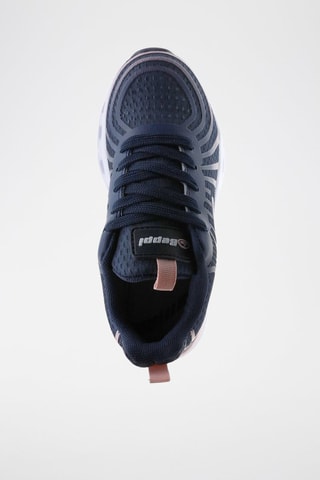 Sneakers - Marineblauw - Blauw en roze