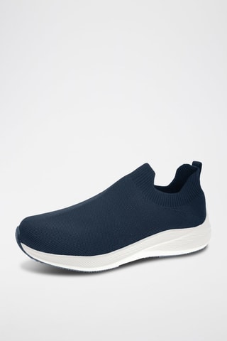 Slip-ons - Marineblauw