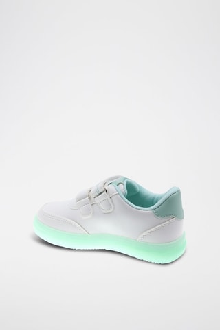 Zapatillas - Blanco y azul claro