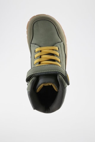 Zapatillas altas - Verde y amarillo