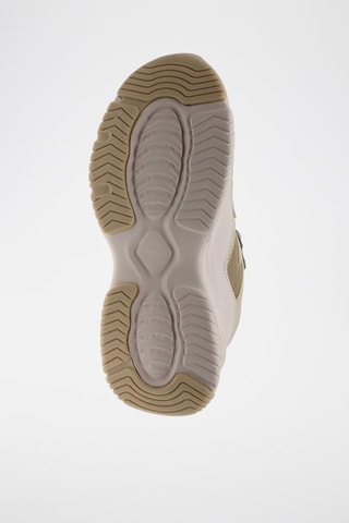 Zapatillas - Beige, azul y marrón