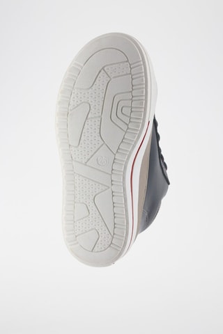Zapatillas altas - Beige, rojo y azul