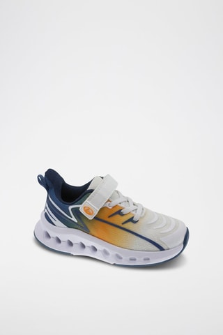 Zapatillas - Naranja, azul y blanco