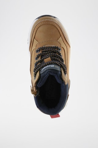 Botas - Blanco, azul y marrón