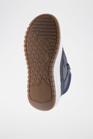 Zapatillas altas - Negro, azul y marrón
