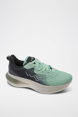 Sneakers - Zeegroen - Wit, blauw en groen