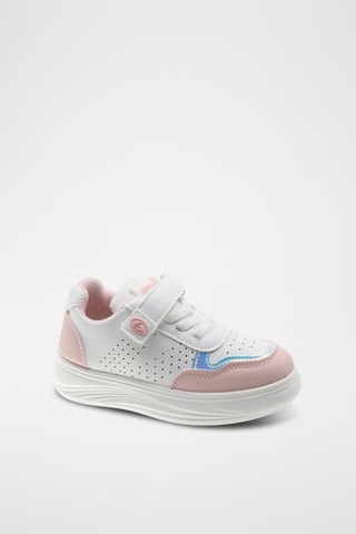 Zapatillas - Blanco y rosa