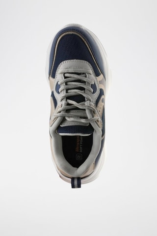Zapatillas - Azul y dorado
