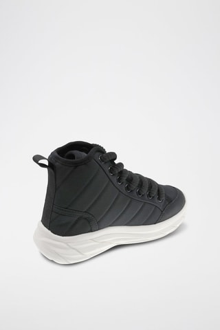 Tenis altos - Negro y blanco