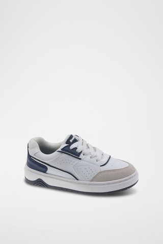 Zapatillas de piel - Blanco