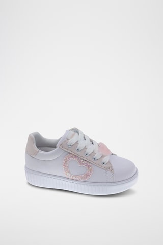 Zapatillas de piel - Blanco