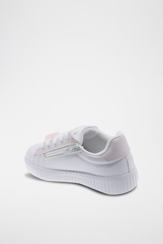 Zapatillas de piel - Blanco