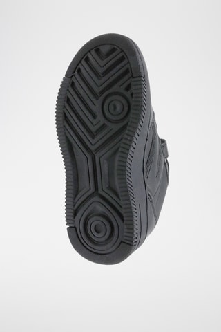 Zapatillas de piel - Negro