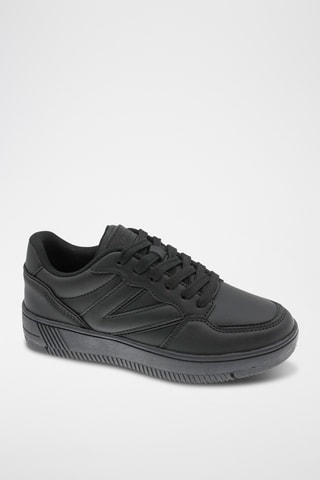 Baskets en cuir - Noir