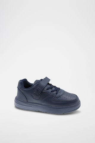 Zapatillas de piel - Azul
