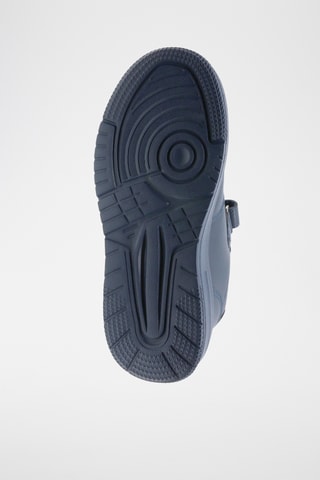 Zapatillas de piel - Azul