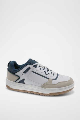 Zapatillas de piel - Blanco