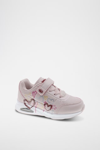 Baskets en cuir - Rose