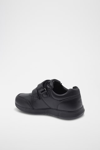 Zapatillas de piel - Negro