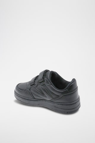 Zapatillas de piel - Negro