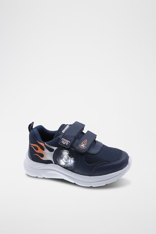 Zapatillas de piel - Azul