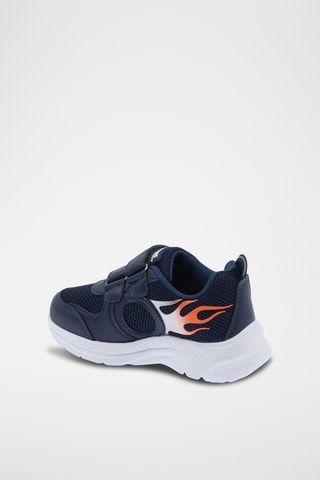 Zapatillas de piel - Azul