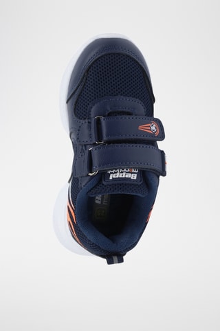 Zapatillas de piel - Azul
