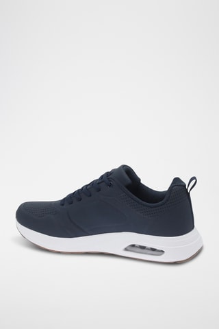 Baskets en cuir - Bleu