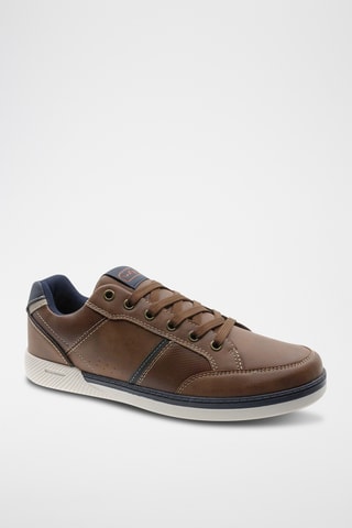 Baskets en cuir - Marron