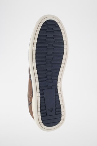 Baskets en cuir - Marron