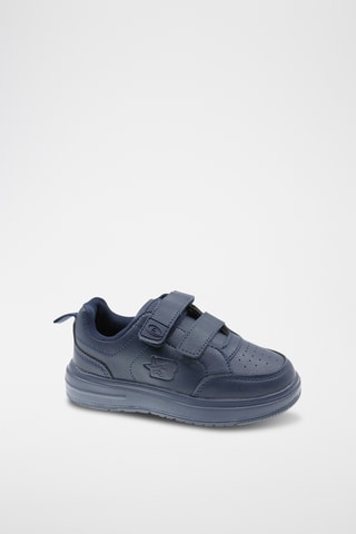 Zapatillas de piel - Azul