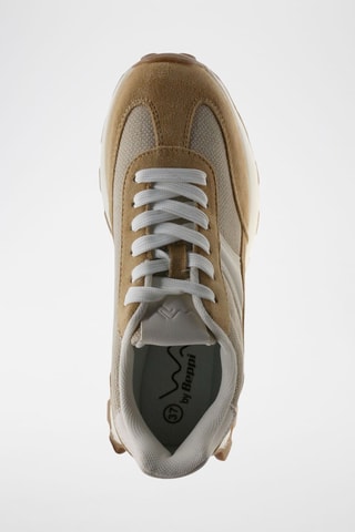 Baskets en cuir - Camel