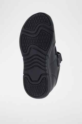 Zapatillas de piel - Negro