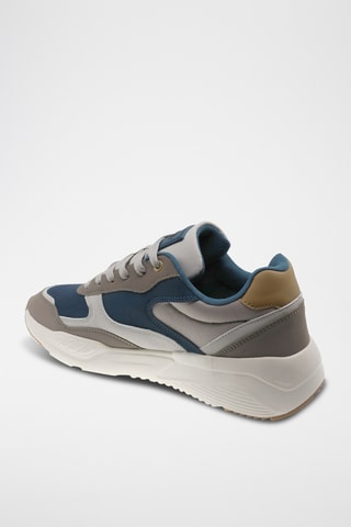 Zapatillas de piel - Gris