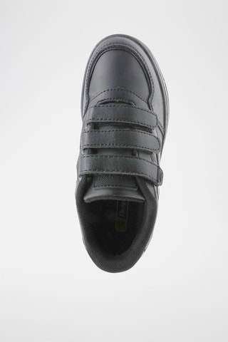 Zapatillas de piel - Negro