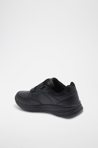 Zapatillas de piel - Negro