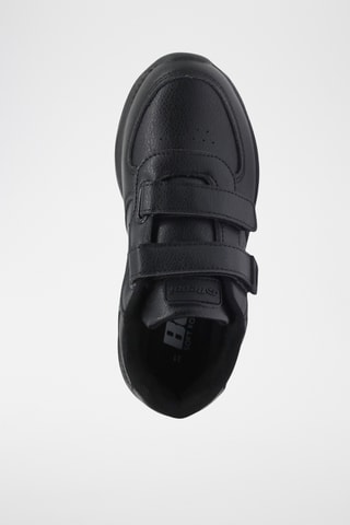 Zapatillas de piel - Negro
