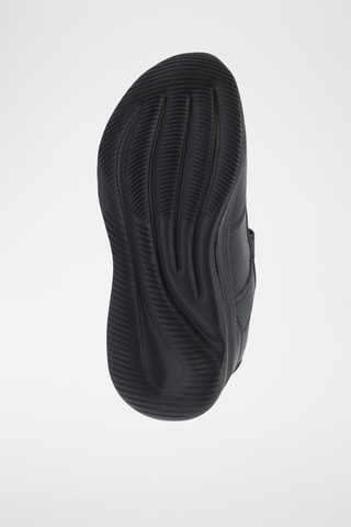 Zapatillas de piel - Negro