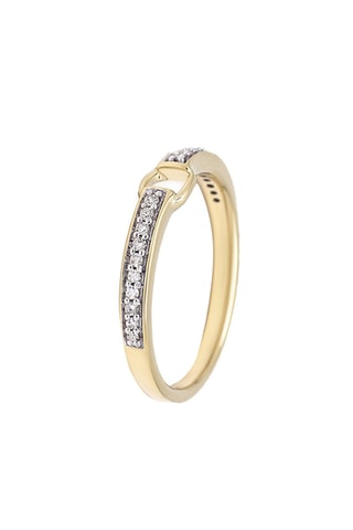 Bague - Or jaune et diamants