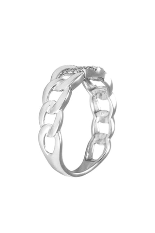 Bague - Or blanc et diamants