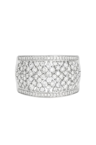 Anillo Kali - Oro blanco y diamantes