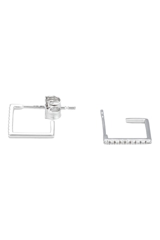 Puces Vision - Or blanc et diamants