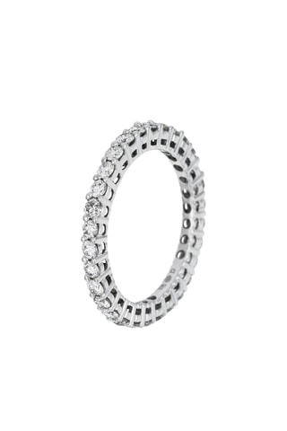 Bague Mon Tour Complet - Or blanc et diamants